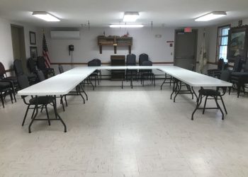 Town of Hamden board room